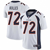 Nike Denver Broncos #72 Garett Bolles White NFL Vapor Untouchable Limited Jersey,baseball caps,new era cap wholesale,wholesale hats